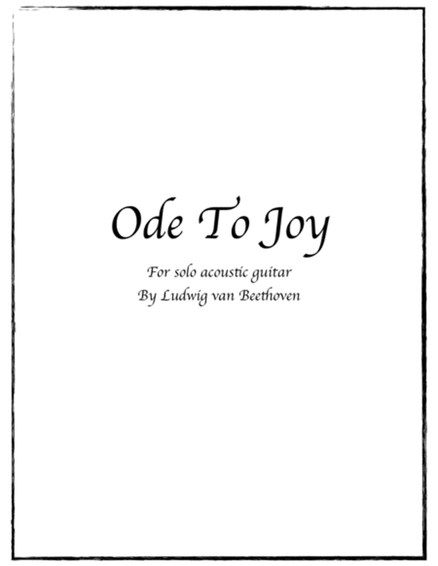 Ode To Joy image number null
