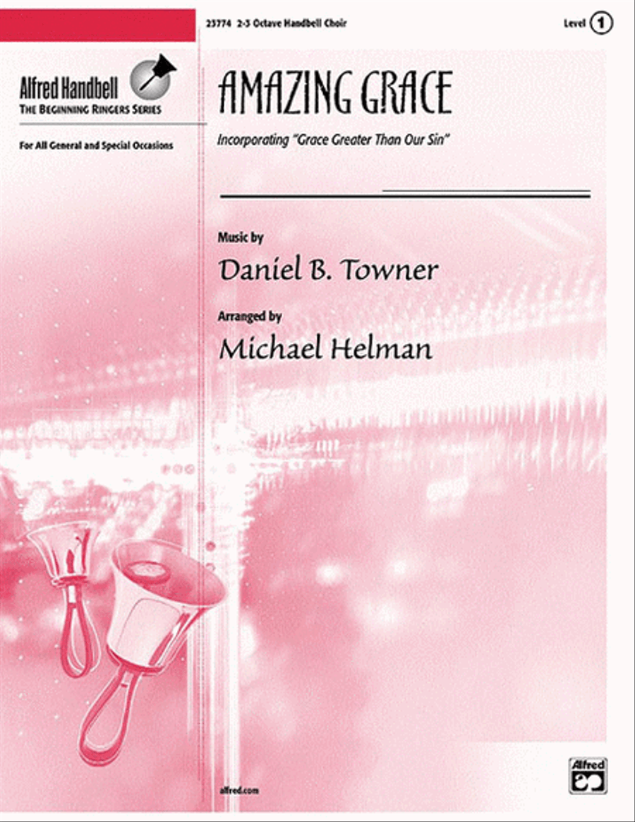 Amazing Grace Handbell Choir scores gallery preview page 1