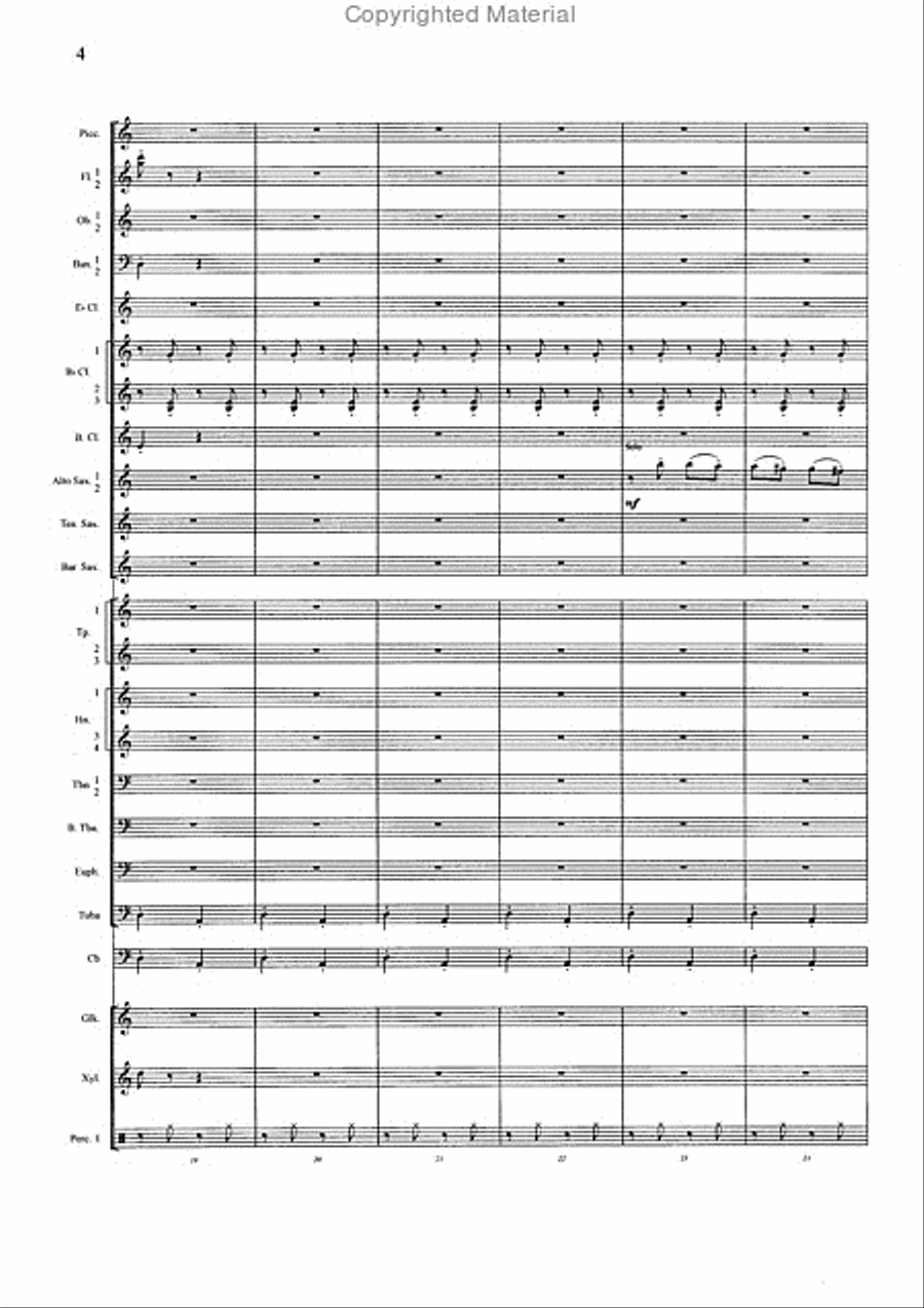 Yves Montand Yves Montand Concert Band scores gallery preview page 5