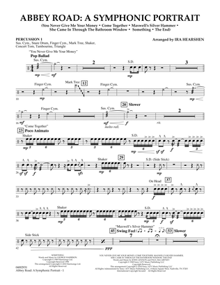 Abbey Road - A Symphonic Portrait - Percussion 1