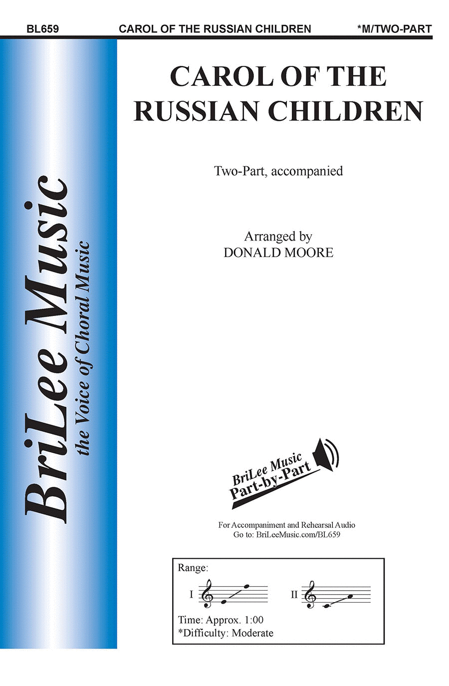Carol of the Russian Children Choir scores gallery preview page 1