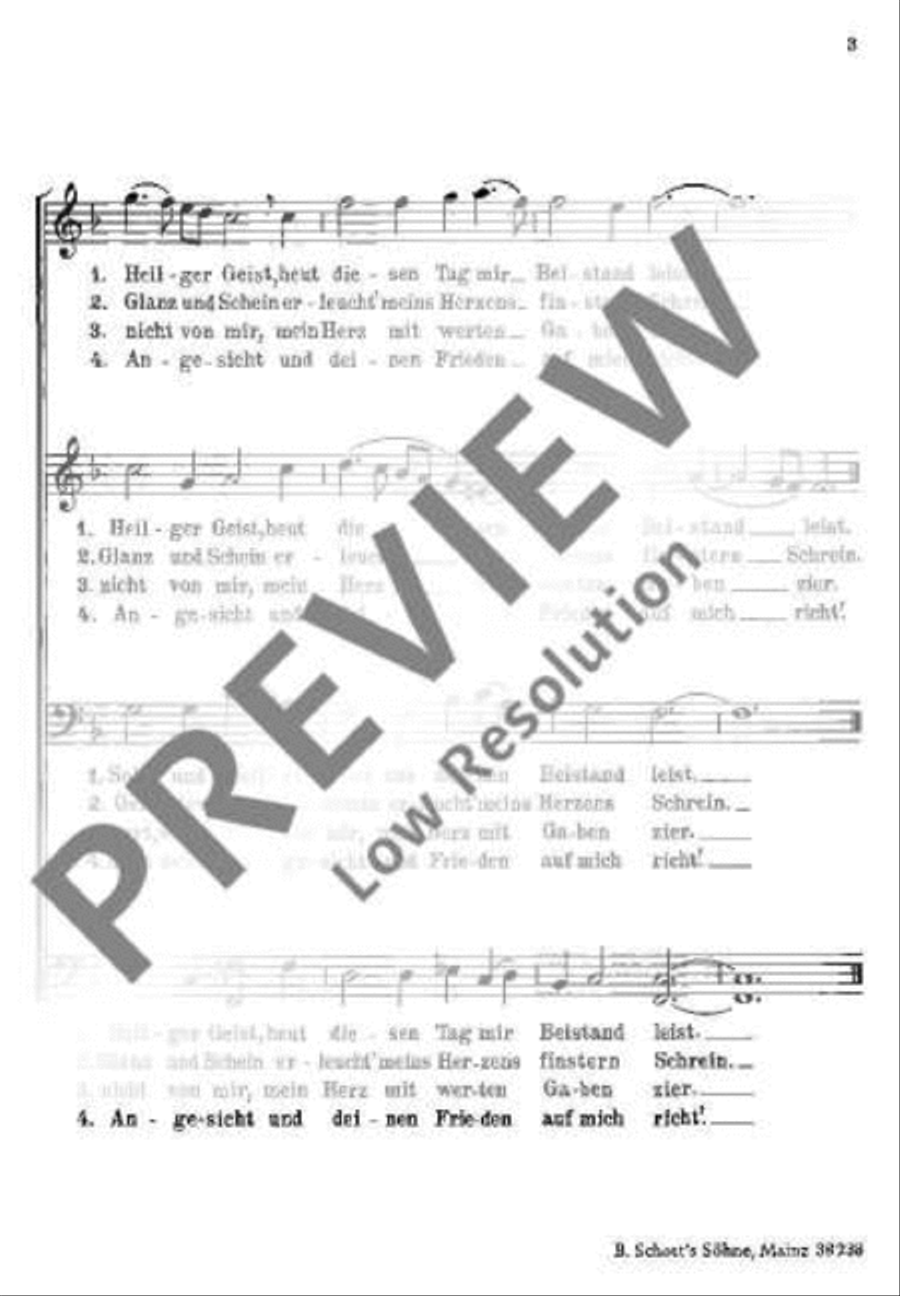 O heilige Dreifaltigkeit TTBB scores gallery preview page 4