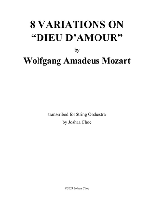 8 Variations on "Dieu d'Amour" by Grétry
