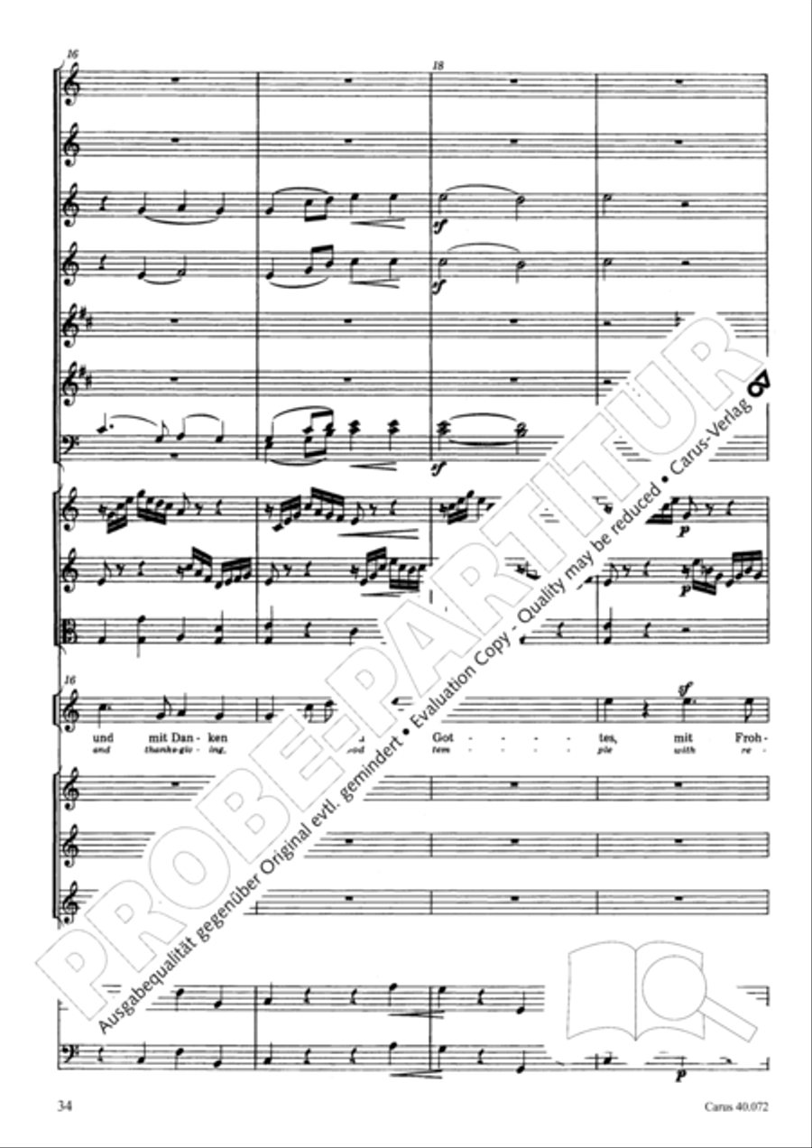 Psalm 42 Psalm 42 4-Part scores gallery preview page 34