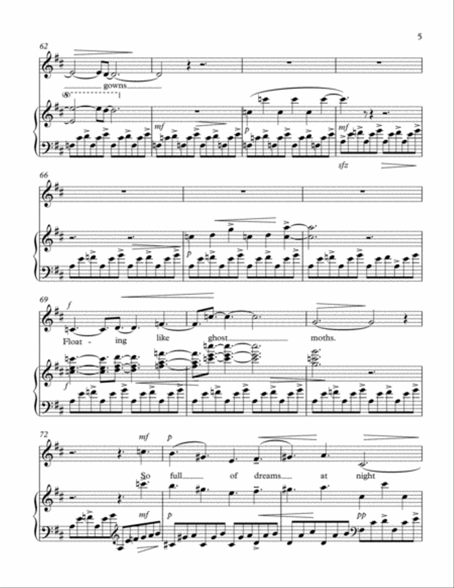 Secrets of Ferns Voice scores gallery preview page 5