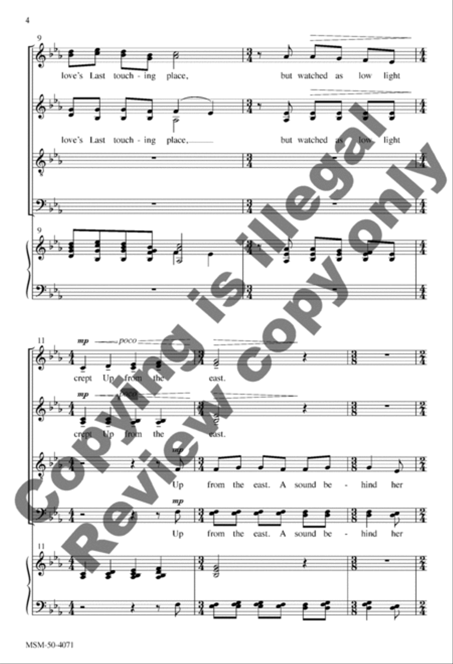 Easter Dawn Divisi scores gallery preview page 4