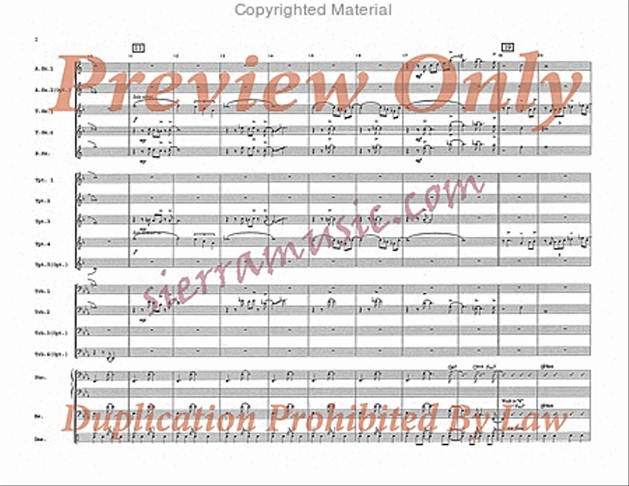 On Green Dolphin Street On Green Dolphin Street Big Band scores gallery preview page 3