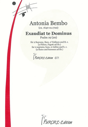 Book cover for Exaudiat te Dominus Psalm 19 (20)