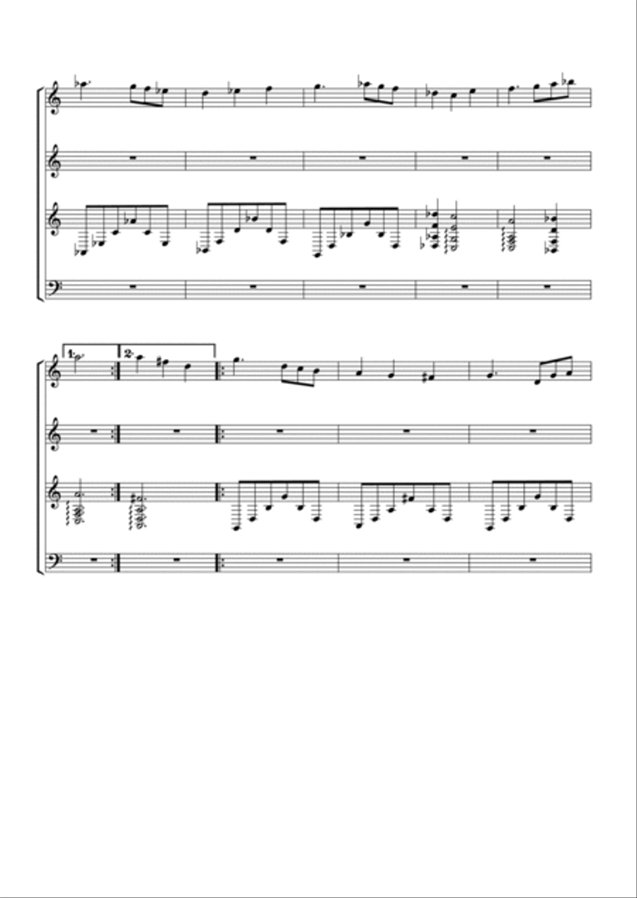 The Western Heights Small Ensemble scores gallery preview page 2