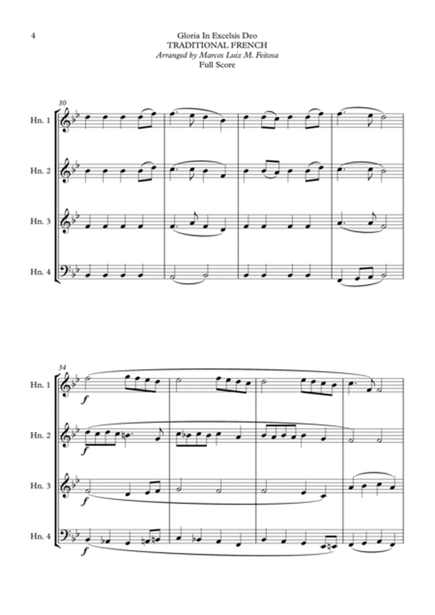 Christmas Song Collection (for Horn in F Quartet) - BOOK TWO image number null