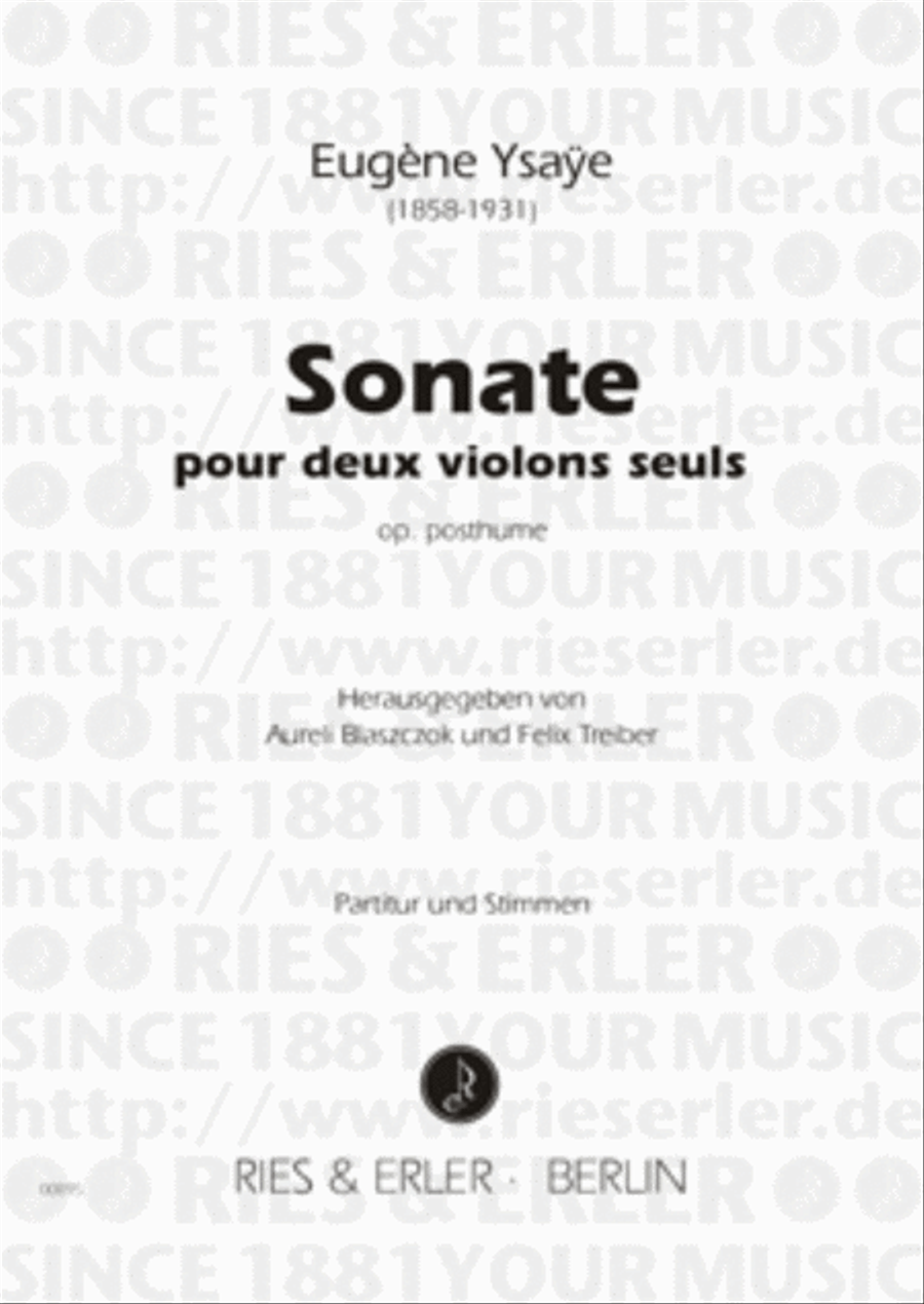 Sonata Sonata Chamber Music scores gallery preview page 1
