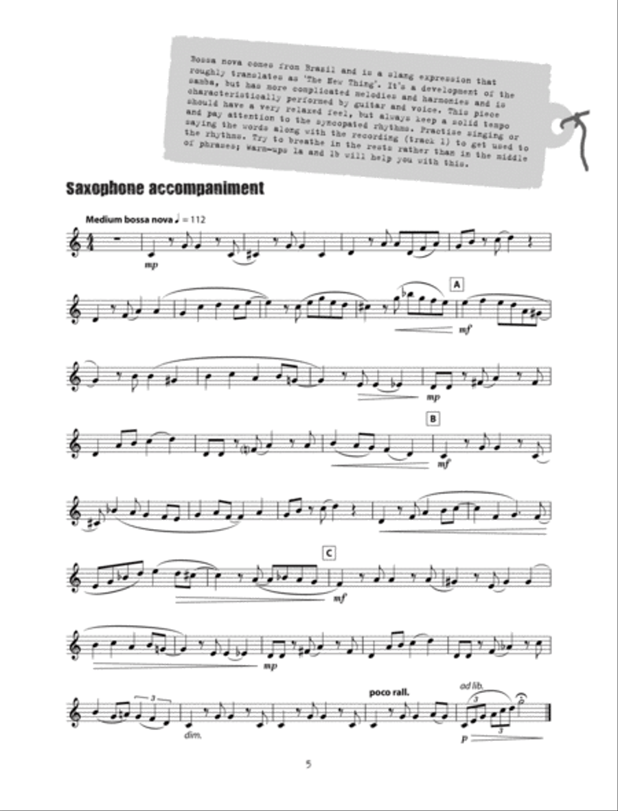 Saxophone Globetrotters, B flat edition + CD Soprano Saxophone scores gallery preview page 3