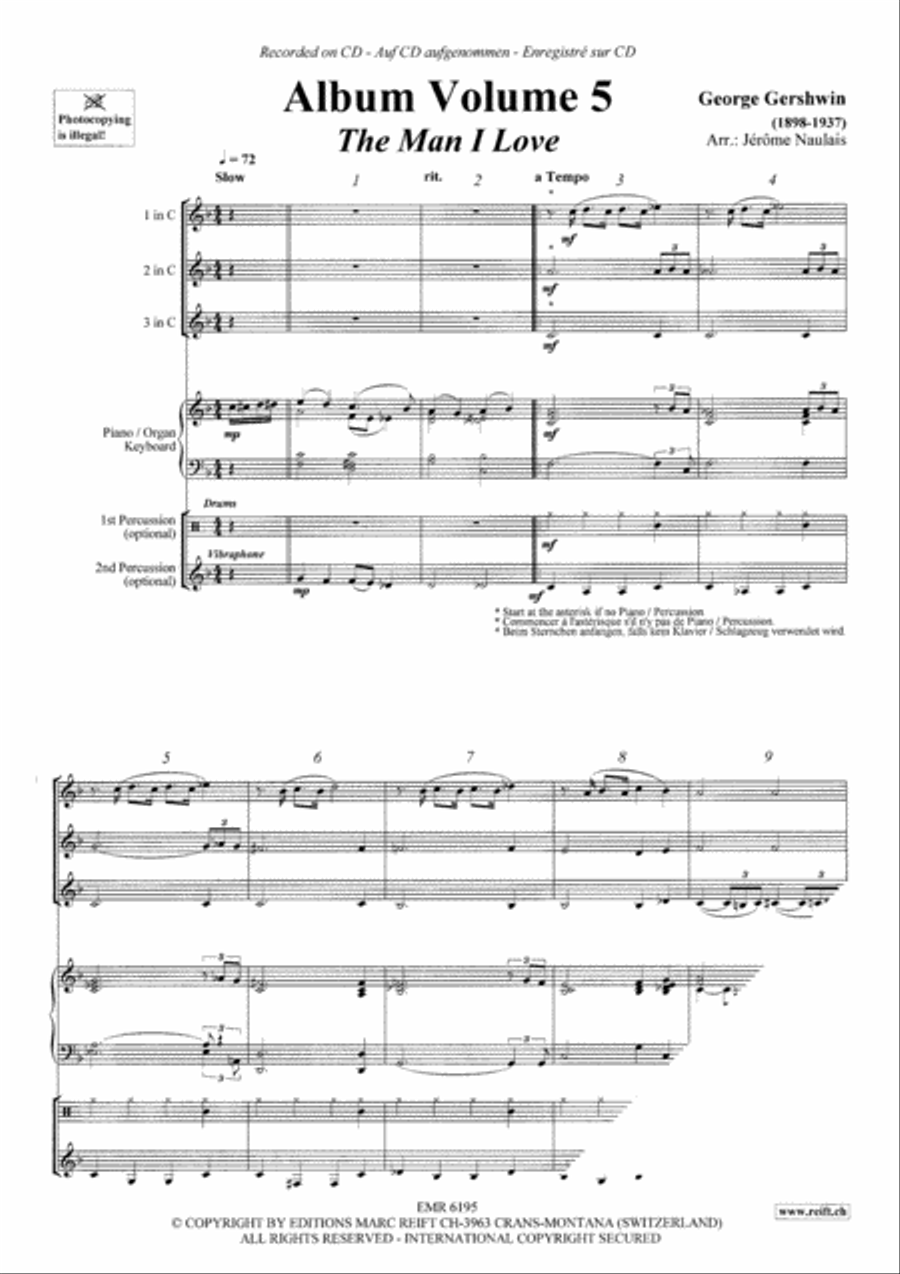 Album Volume 5 Trumpet Trio scores gallery preview page 4