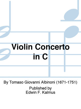 Violin Concerto in C