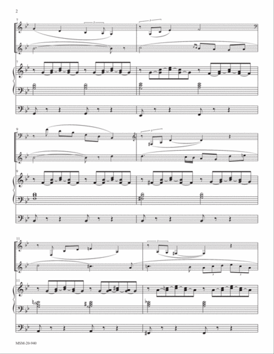 Ave Maria Horn scores gallery preview page 2