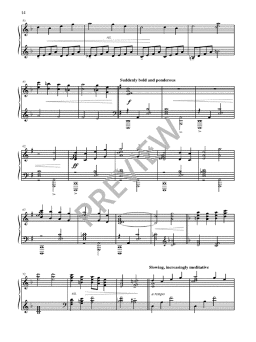 Seasons of Grace - Volume 3 Piano Solo scores gallery preview page 16
