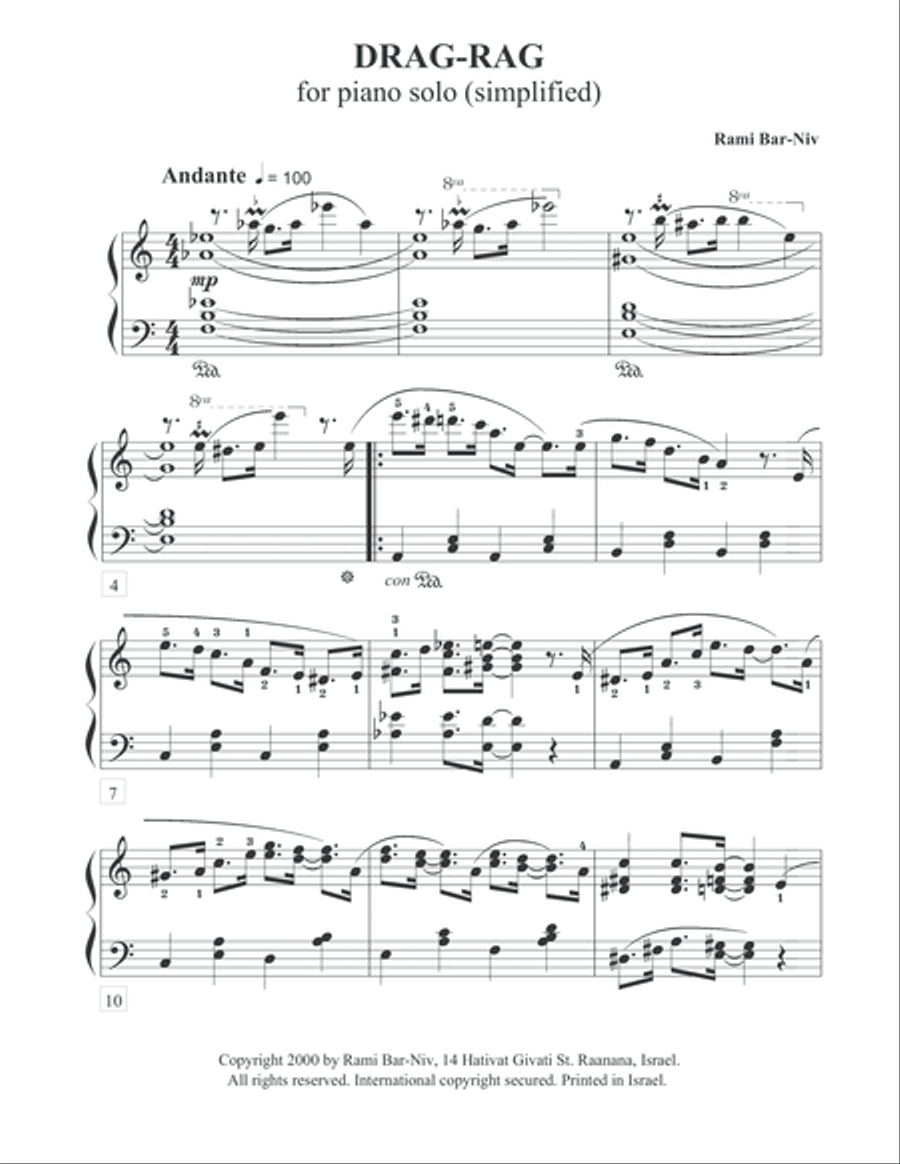 Drag-Rag Small Ensemble scores gallery preview page 1
