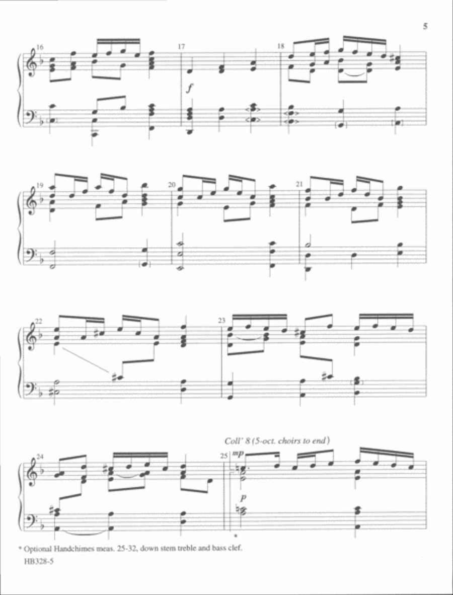 Rondeau from Abdelazer Suite 5-Octaves scores gallery preview page 4
