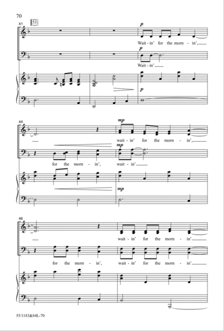 Come to the Cross and Remember 4-Part scores gallery preview page 49