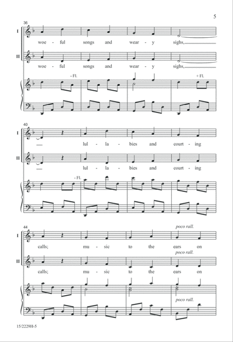 Night Noises 2-Part scores gallery preview page 6