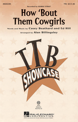 Book cover for How 'bout Them Cowgirls