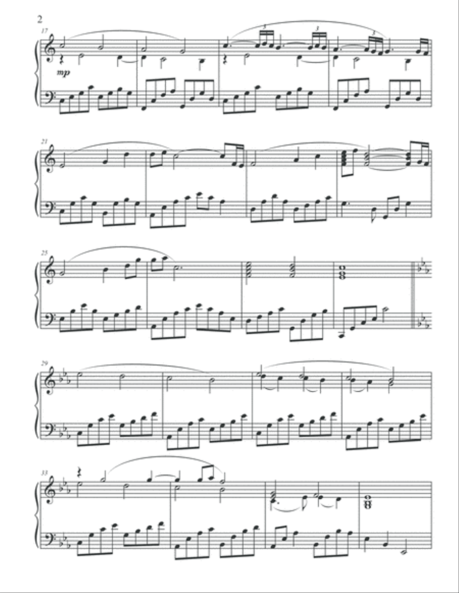 Song for Catherine Song for Catherine Piano Solo scores gallery preview page 3