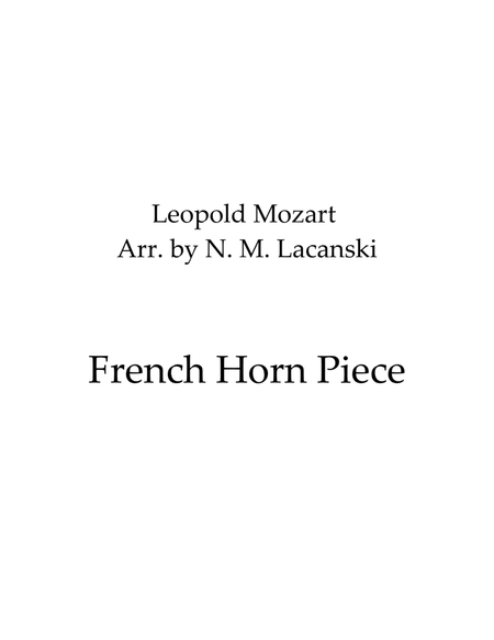 French Horn Piece image number null
