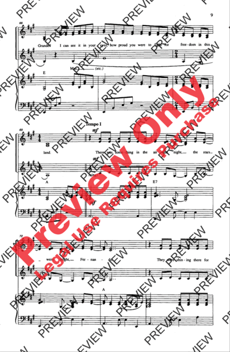 ABBA Forever! ABBA Forever! Women's Choir scores gallery preview page 9