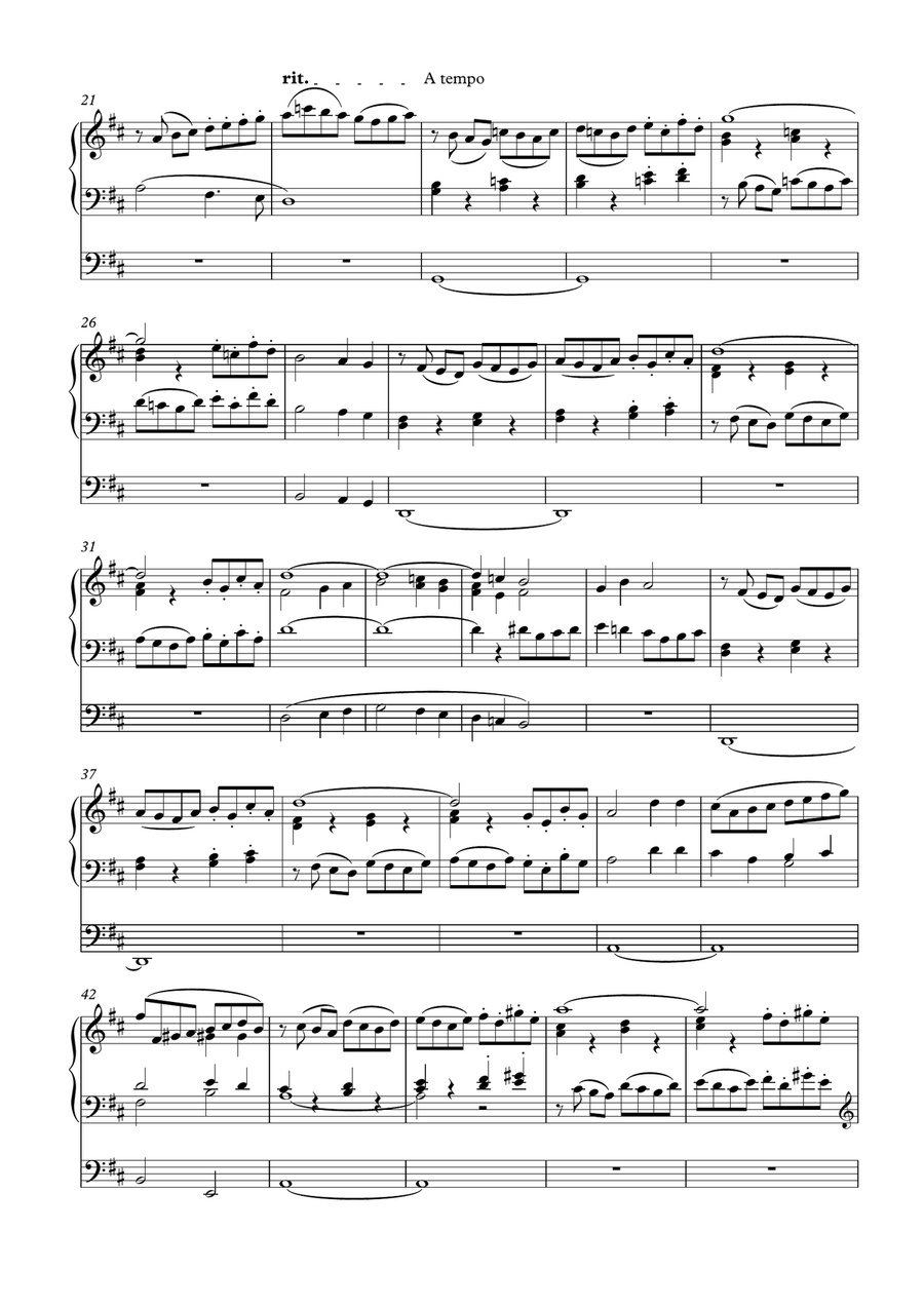 Organ Postlude on Epiphany (Brightest and Best of the Suns of the Morning) by Simon Peberdy Organ Solo scores gallery preview page 3
