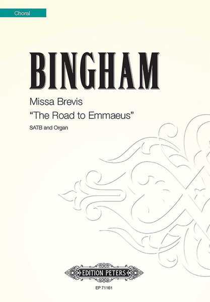 Missa Brevis 'The Road to Emmaeus' for SATB Choir and Organ image number null