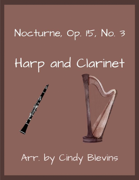 Nocturne, Op. 15, No. 3, for Harp and Clarinet image number null