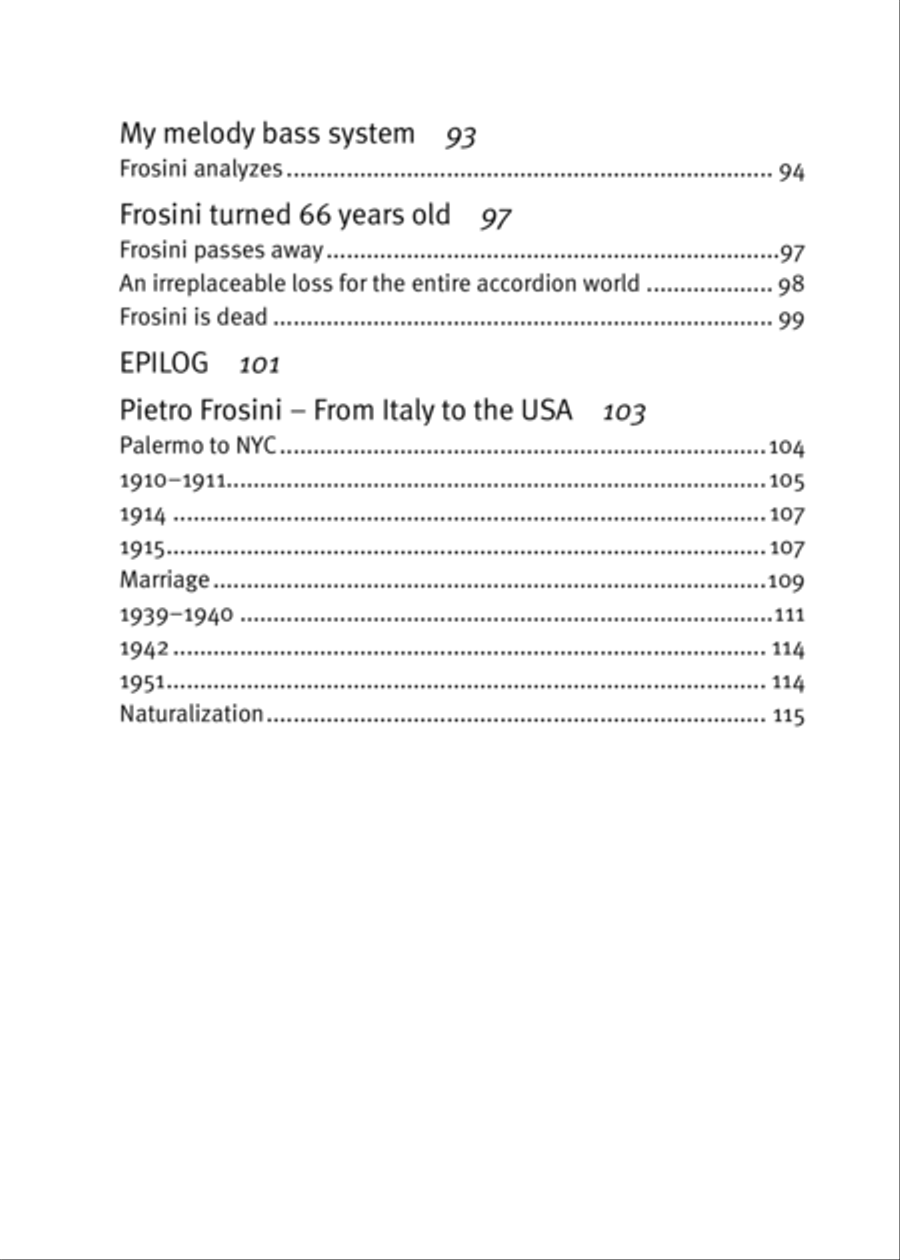 PIETRO FROSINI_THE WIZARD off the ACCORDION e-bok Engelska Accordion scores gallery preview page 6