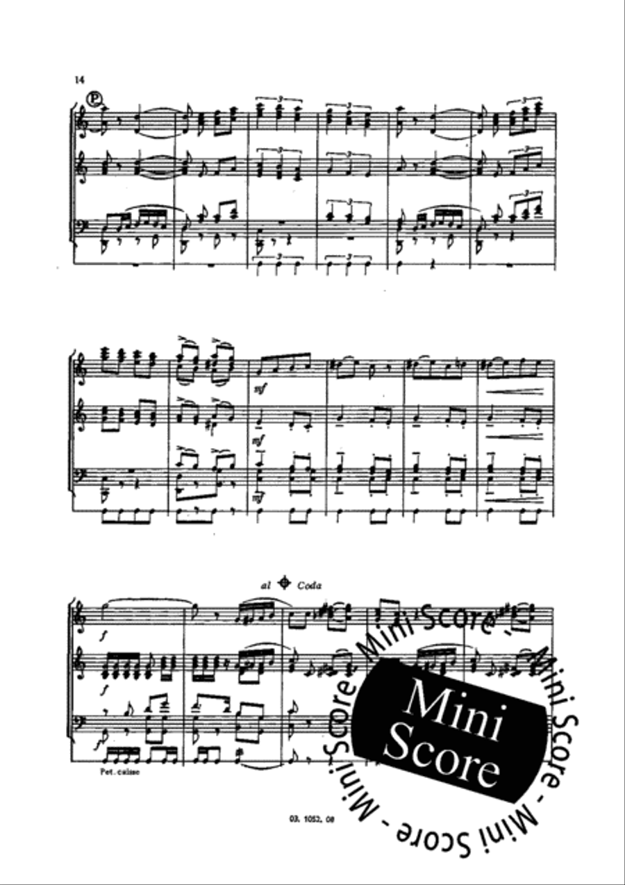 Lusthoven Concert Band scores gallery preview page 16