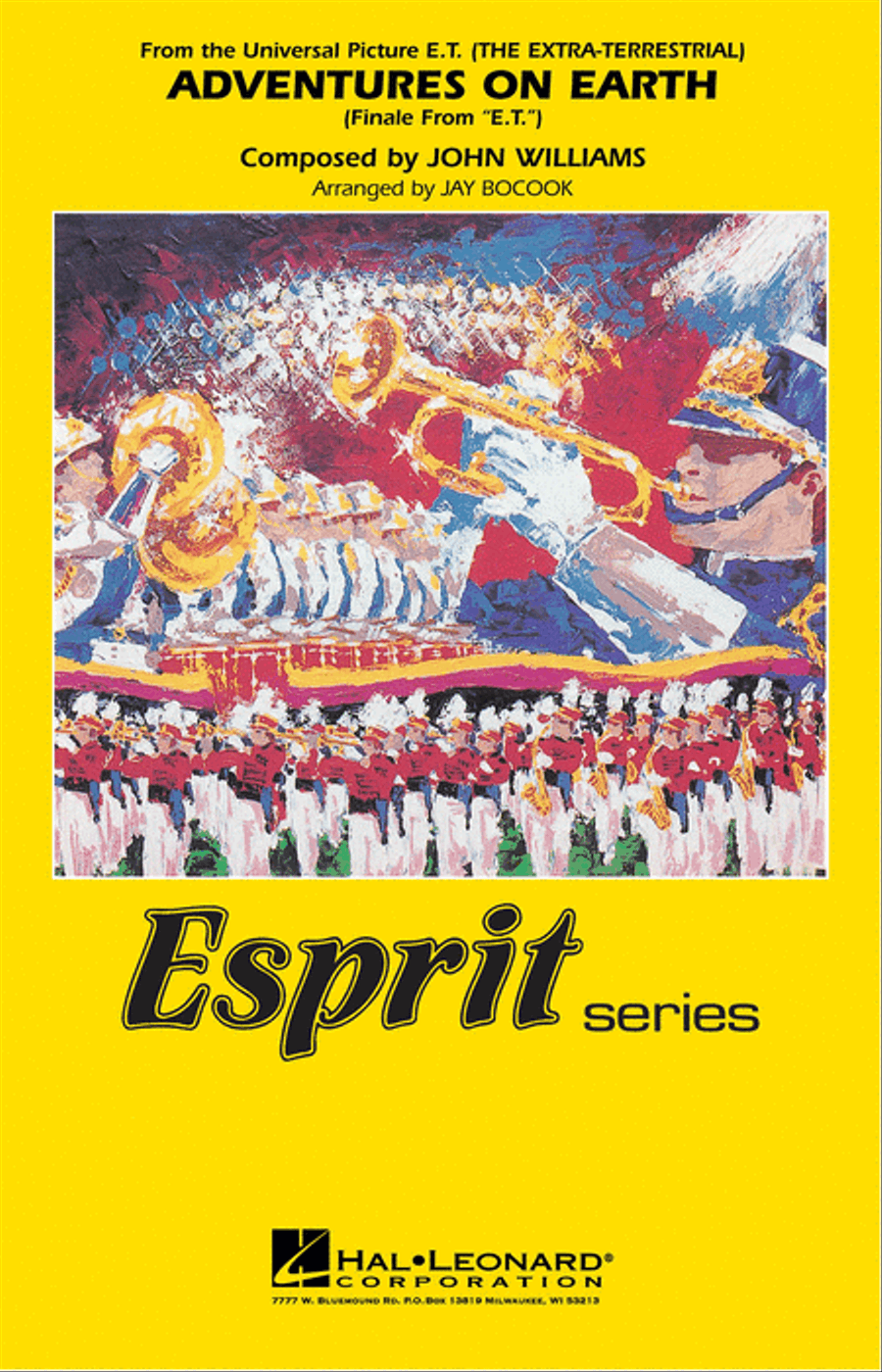 Adventures on Earth (from E.T.) Marching Band scores gallery preview page 1