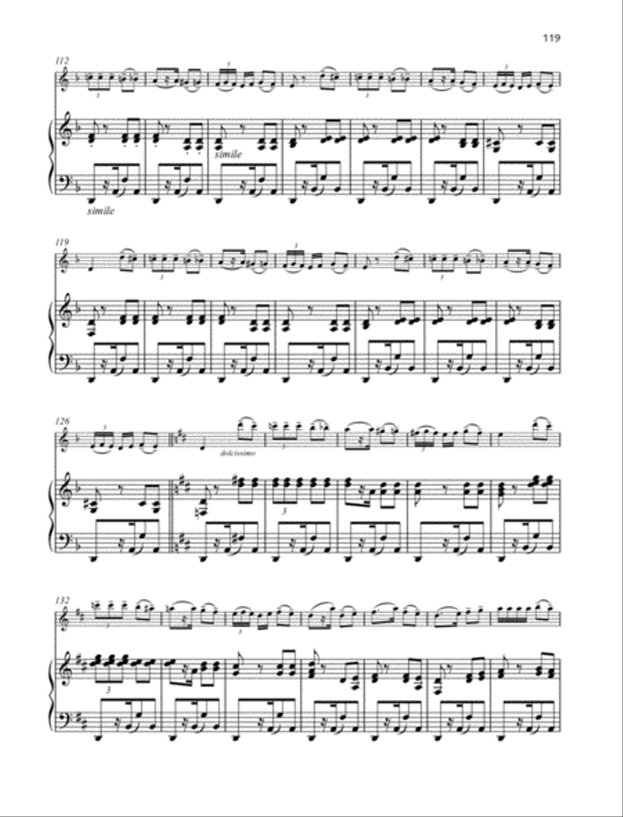 Carmen-Medley Violin Solo scores gallery preview page 4