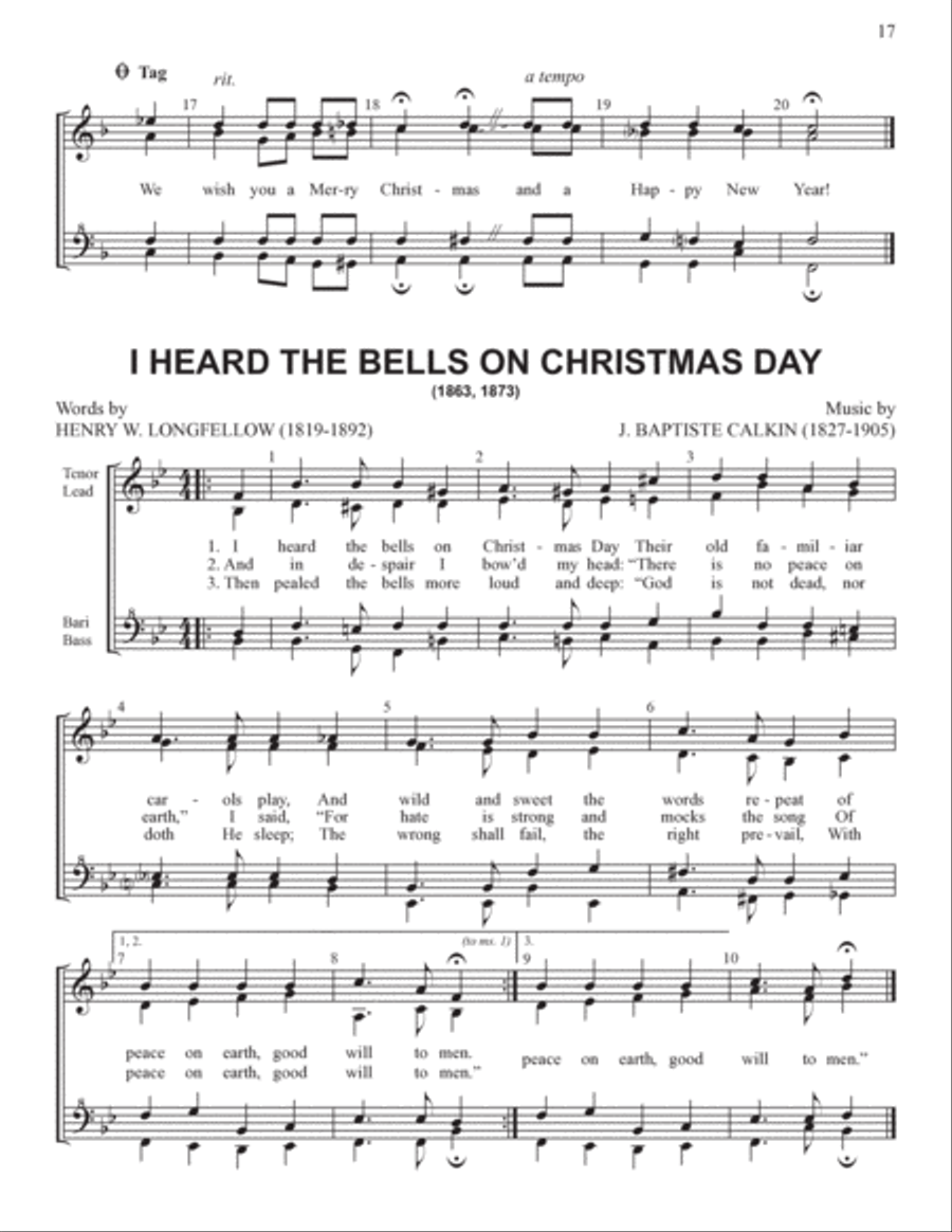 Yuletide Favorites (Volume I) SSAA scores gallery preview page 17