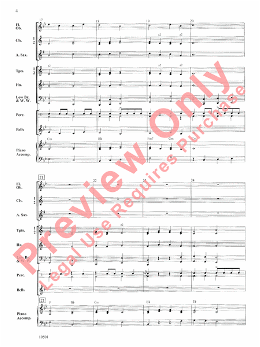 Cardiff Castle Cardiff Castle Concert Band scores gallery preview page 5