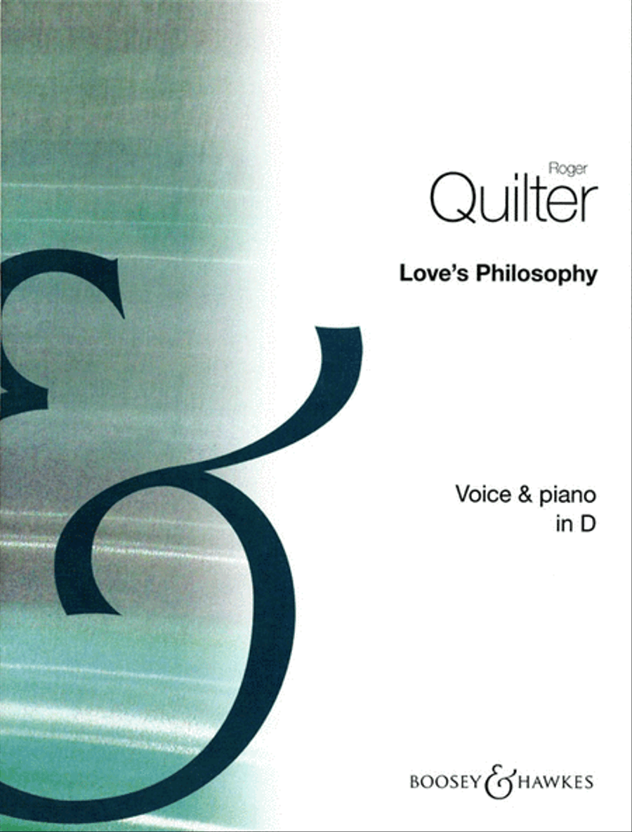 Love's Philosophy Medium Voice scores gallery preview page 1