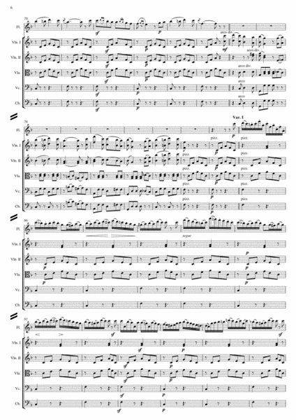 Paul Agricola Genin - Carnaval de Venice ( Full Score and parts ) image number null