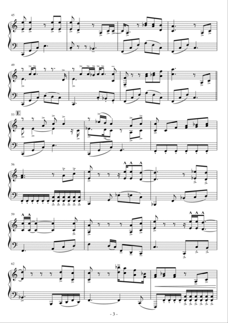 Sweet Sounds Of Heaven Easy Piano scores gallery preview page 3