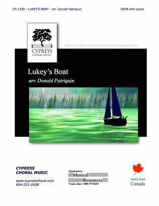 Book cover for Lukey's Boat