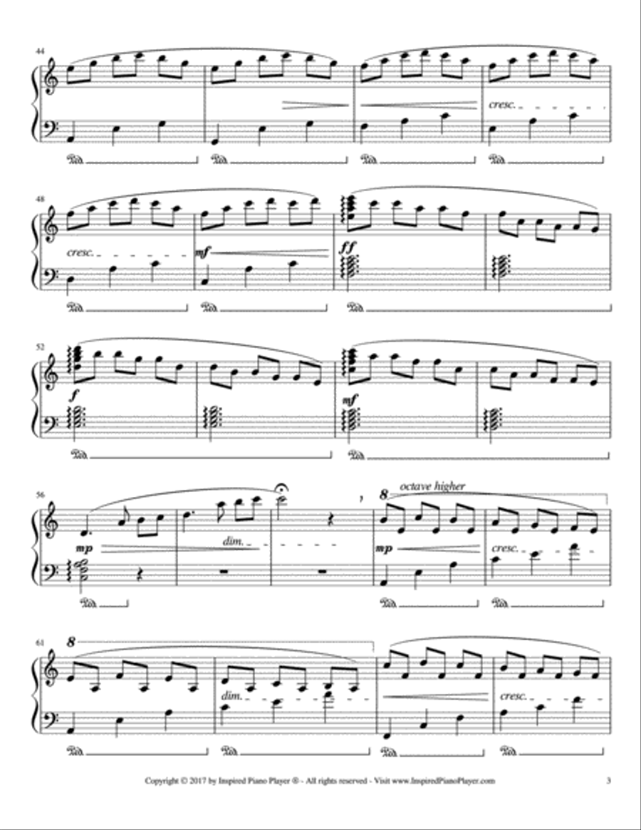 Wind of Change-Relaxing Piano Music for Study and Meditation Piano Method scores gallery preview page 4