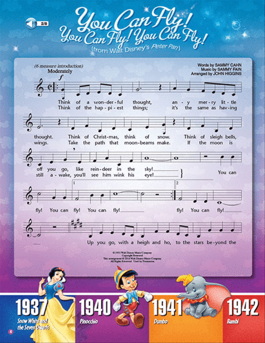 Disney: The Movies, The Music Choir scores gallery preview page 3