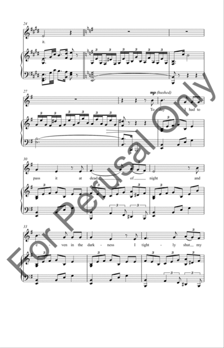 Der Lindenbaum Unison Choir scores gallery preview page 4