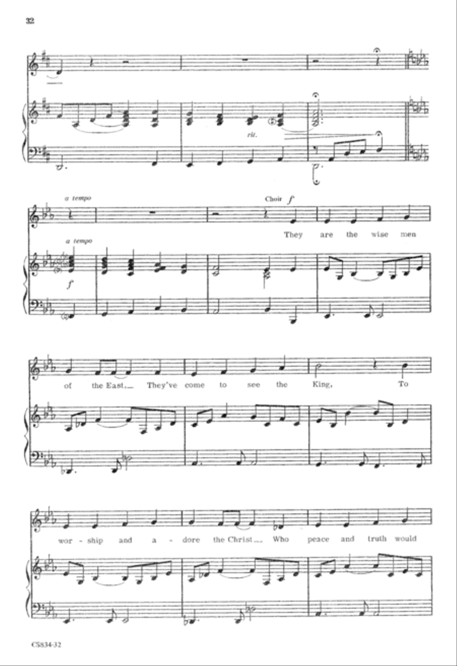 The Brightest Star Unison Choir scores gallery preview page 32