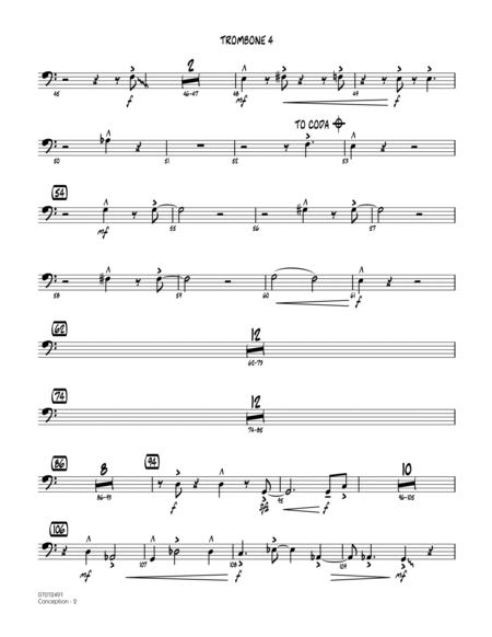 Conception - Trombone 4