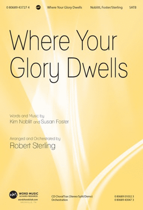 Book cover for Where Your Glory Dwells - Anthem