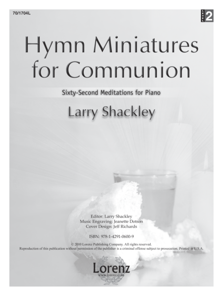 Hymn Miniatures for Communion image number null