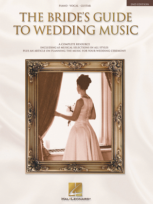 Book cover for The Bride's Guide to Wedding Music
