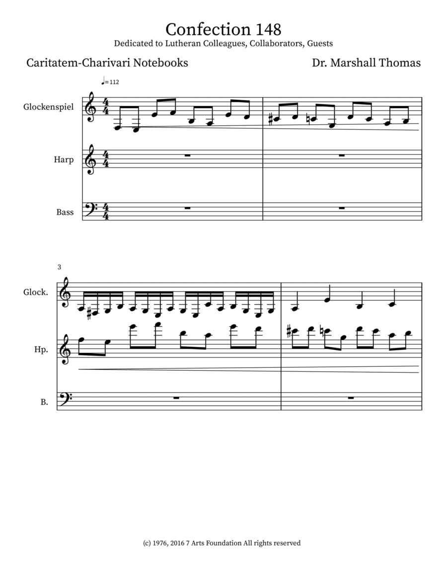 Confection 148 Double Bass scores gallery preview page 1